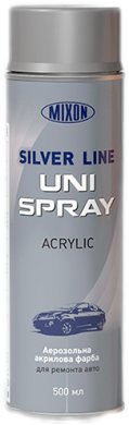 Аэрозольная краска Silver Line Uni Spray 500 мл золотая