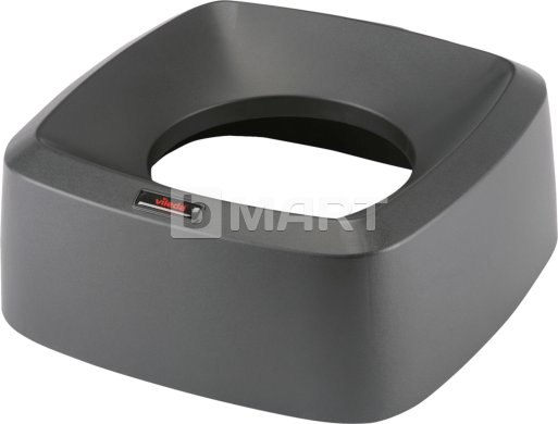 Кришка для контейнера Vileda Iris 60 л - чорна, квадратна