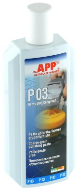 Паста полірувальна грубозерниста APP P03 Heavy Duty Compound - 0.6 кг