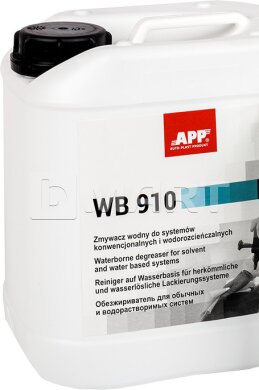 Смывка на водяной основе для обычных и водорастворимых систем APP WB 910 5 л