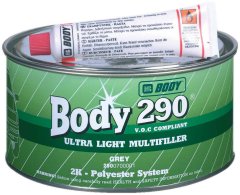 Шпатлевка облегченная BODY ULTRA LIGHT 290 1л