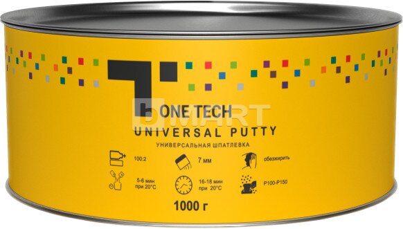 OneTech шпатлевка UNIVERSAL PUTTY универсальная 1 кг