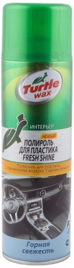 Полироль для пластика с освежителем Turtle Wax Fresh Shine - горная свежесть