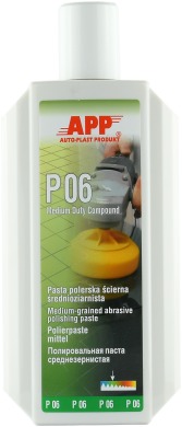 Паста полировальная среднезернистая APP P06 Medium Duty Compound - 0.5 л