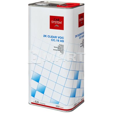 2K Clear VOC CC.19 AS Прозрачный лак VOC стойкий к царапинам 5.0 л
