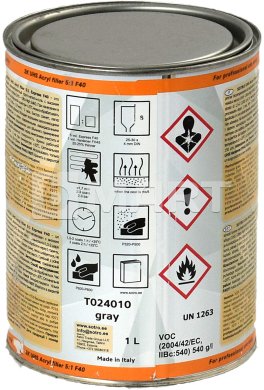 Грунт SOTRO UHS Acryl filler Express 5:1 F40  - 1 л
