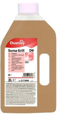 Средство для очистки печей, грилей, фритюрниц Diversey Suma Grill D9