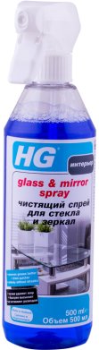 Чистящий спрей HG для стекла и зеркал 0.5 л