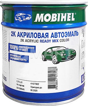 Акриловая эмаль 303 хаки Mobihel 0.75 л