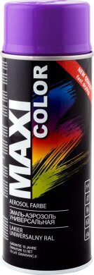 Эмаль аэрозольная универсальная декоративная Maxi Color Ral 4005 сине-фиолетовый 400 мл
