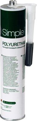 Герметик полиуретановый клеющий Simple POLYURETHANE 310 мл - серый