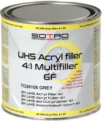 Грунт SOTRO UHS Acryl filler 4:1 Multifiller 6F - 0.8 л