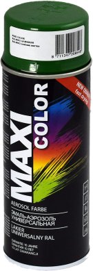 Фарба універсальна зелена Maxi Color 400 мл