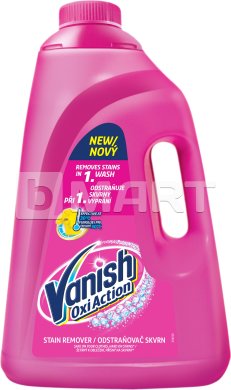 Пятновыводитель жидкий для тканей Vanish Oxi Action 4 л