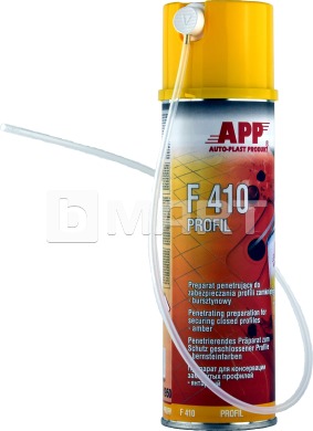 Засіб для захисту закритих профілів APP Profil F410 Aerozol бурштиновий